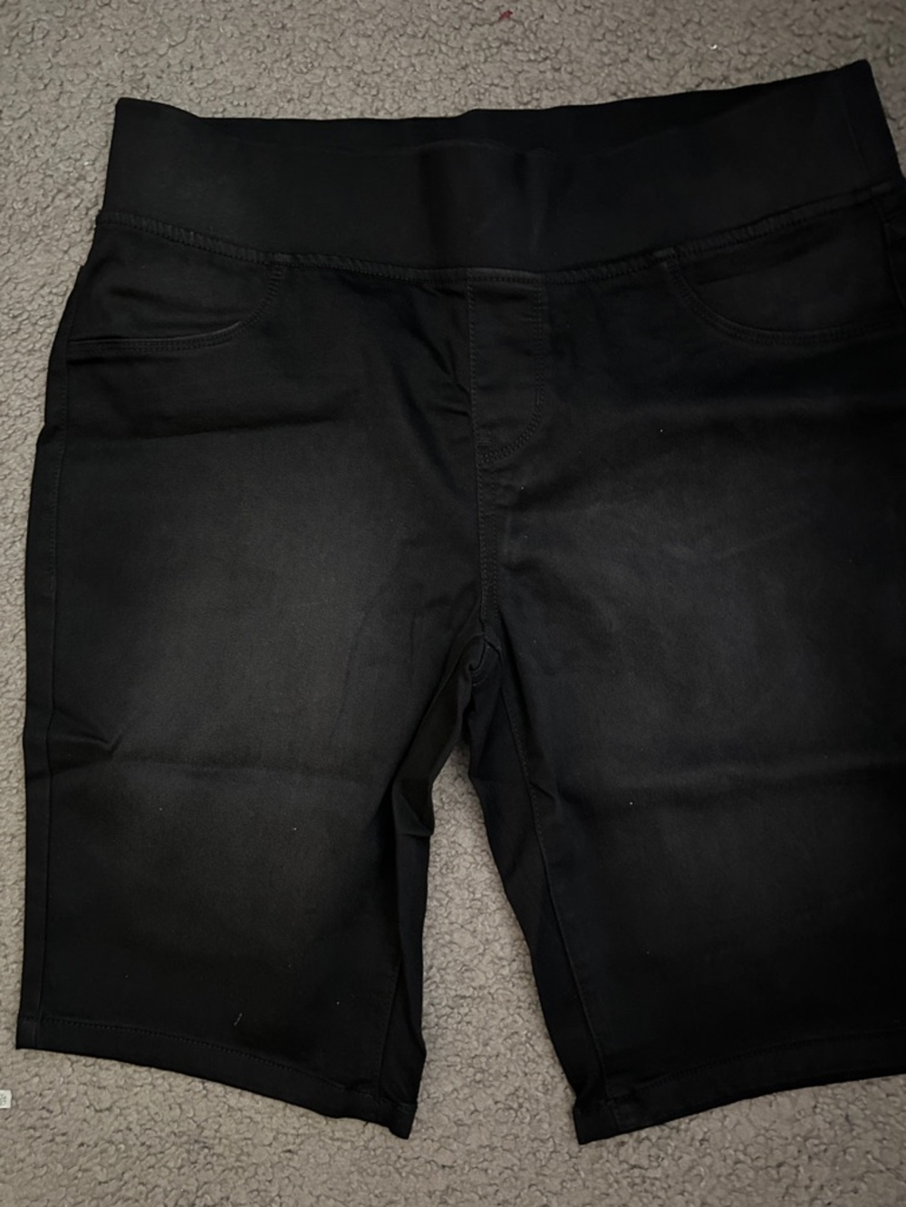 Avenue Black High-Rise Women’s Jeans Shorts